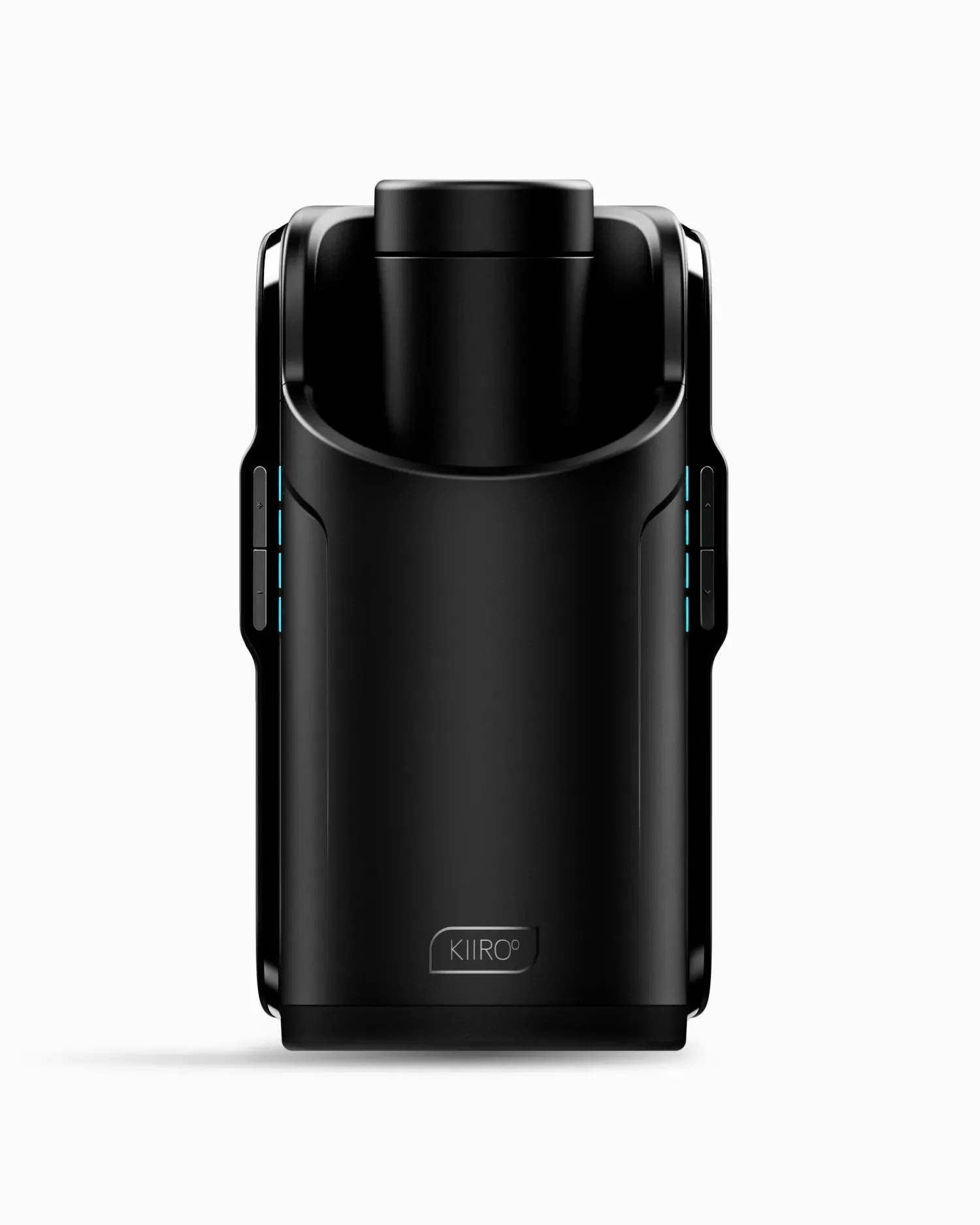 Kiiroo Keon automatic stroker, front view on white background, maker photo
